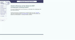 Desktop Screenshot of bdp-sh.de